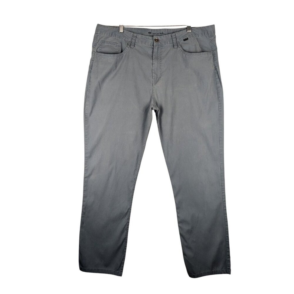 Travis Mathew Blue Casual Golf Chino Pants Mens 40x32 Big & Tall 5 Pocket Slacks